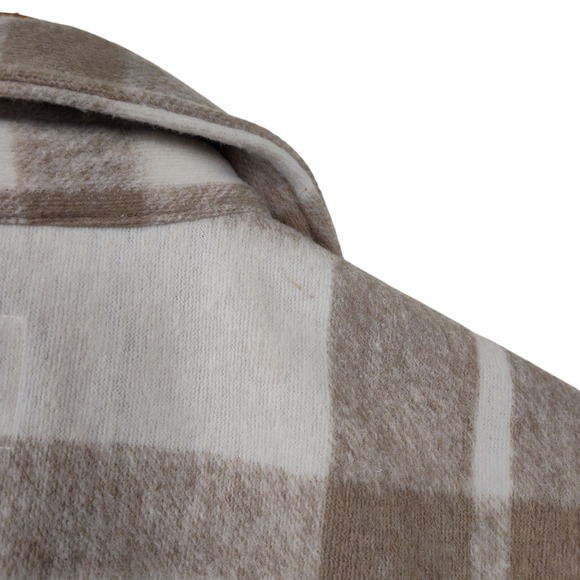 H&M Vest Womens Small Plaid Button Down Sleeveless Pockets Fall Layering Casual - Picture 9 of 17